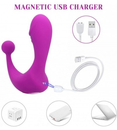 Vibrators Couple Wearable Vibrator for G-Spot Stimulation with 12 Vibration Patterns- Anal Vibrator with Remote Control- Rech...