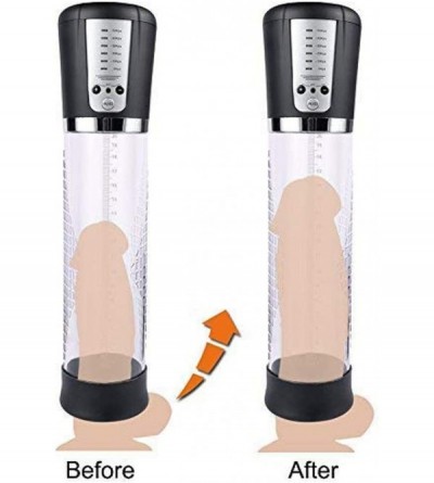 Pumps & Enlargers Automatic Male Pennis Enlargěment Pump Male Lasting Training Tool with 5X Suction Modes for Men Time Expand...