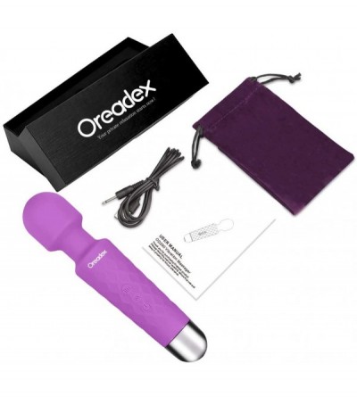 Vibrators Upgraded Personal Wand Massager- 20 Vibration Patterns 5 Speeds- Cordless Powerful Handheld and Waterproof for Full...