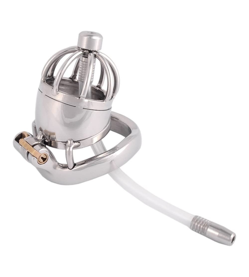 Chastity Devices Medical Grade Stainless Steel Chastity Device Male Comfortable Cock Cage SM Penis Exercise Sex Toys D150 (1....