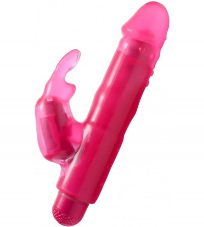 Vibrators Pink Waterproof Rabbit Vibrator - CS112VGNSD9 $36.32