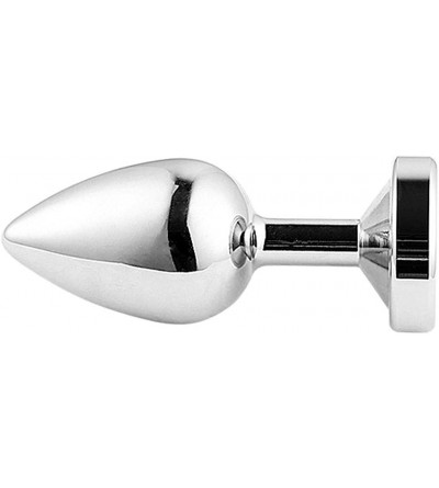 Anal Sex Toys Metal Shape Anal Butt Plugs Anal Butt Vagina Prostate Massager Plug Toy - A - C918WN055N9 $10.83