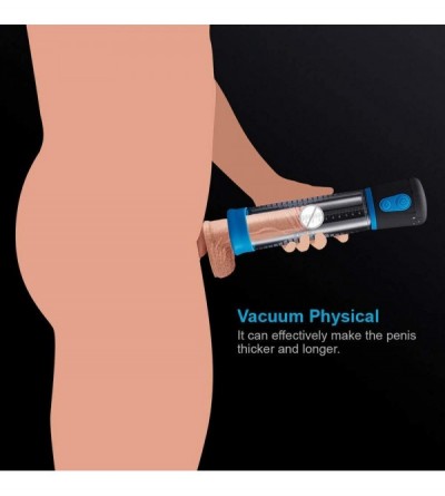 Pumps & Enlargers Male Effective Pênīspump Air Vacuum Pump- Battery Men Pump with 3 Pressures- Ed Aid Pump for Men to Get Hea...