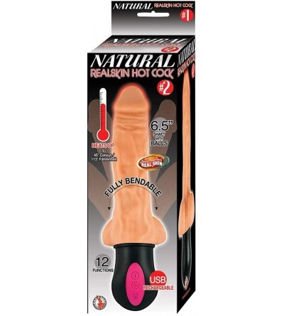 Novelties Natural Realskin Hot Cock No. 2- Flesh- 13.34 Ounce - CU12LJLNUKR $24.79