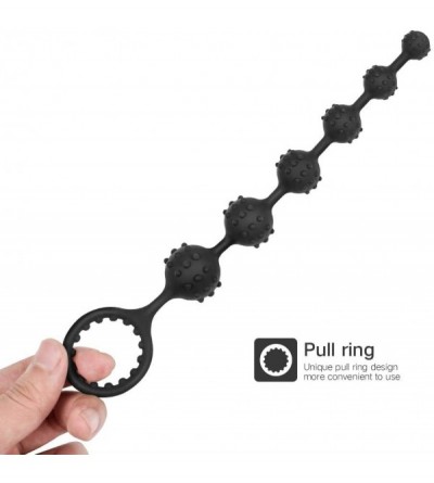Anal Sex Toys Vibrating Prostate Massager Anal Beads Butt Plug Sex Toy - Waterproof Silicone Cock Ring with Enhanced Pleasure...