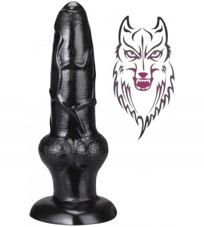 Dildos Realistic Dog Dildo Lifelike Design Penis Suction Cup Sex Toys Women Maturbation Couple Flirt - C918URU638W $29.85