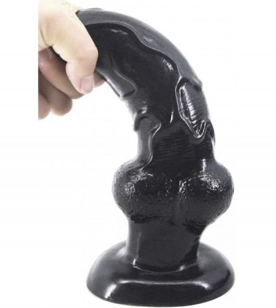 Dildos Realistic Dog Dildo Lifelike Design Penis Suction Cup Sex Toys Women Maturbation Couple Flirt - C918URU638W $15.73
