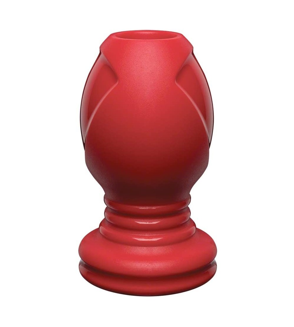 Anal Sex Toys Wet Works - Explore - Platinum Premium Silicone Plug - 4.5" Red - CY12OBOAT0O $15.11