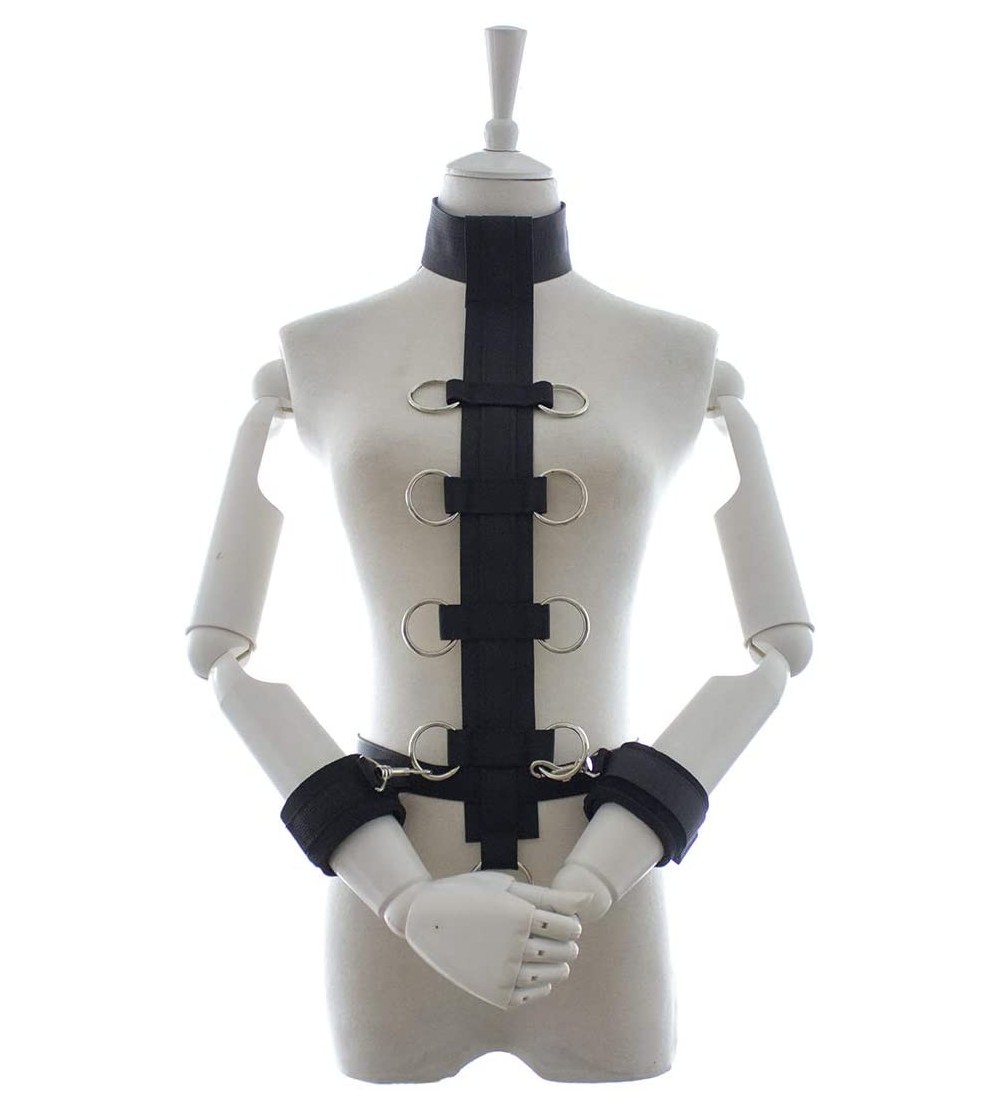 Restraints Strict Armbinder Belts Collar Harness Restraint Fetish Sex ARM Belt Binder Restraint for Kinky Sexy FUN and Fancy ...