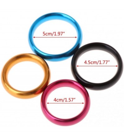 Penis Rings Aluminum Alloy Pénis Rings Cook Ring Adullt Delay Male Ejaculātión Sxx Toys - Red - CJ19H5L65TO $6.96
