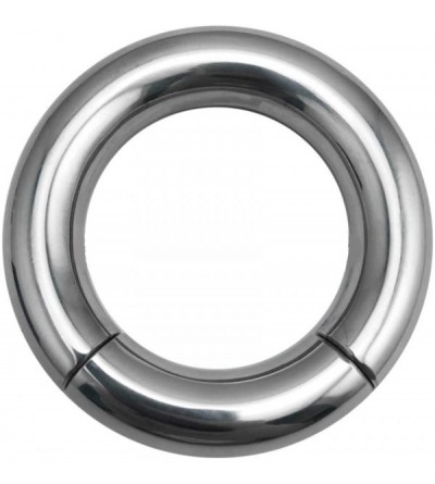 Penis Rings 5 Size Heavy Duty Male Magnetic Ball Metal P-ëň-ïš Co Ckring for Male Men's Lock Ring - 3 - CJ196M8Q390 $33.24