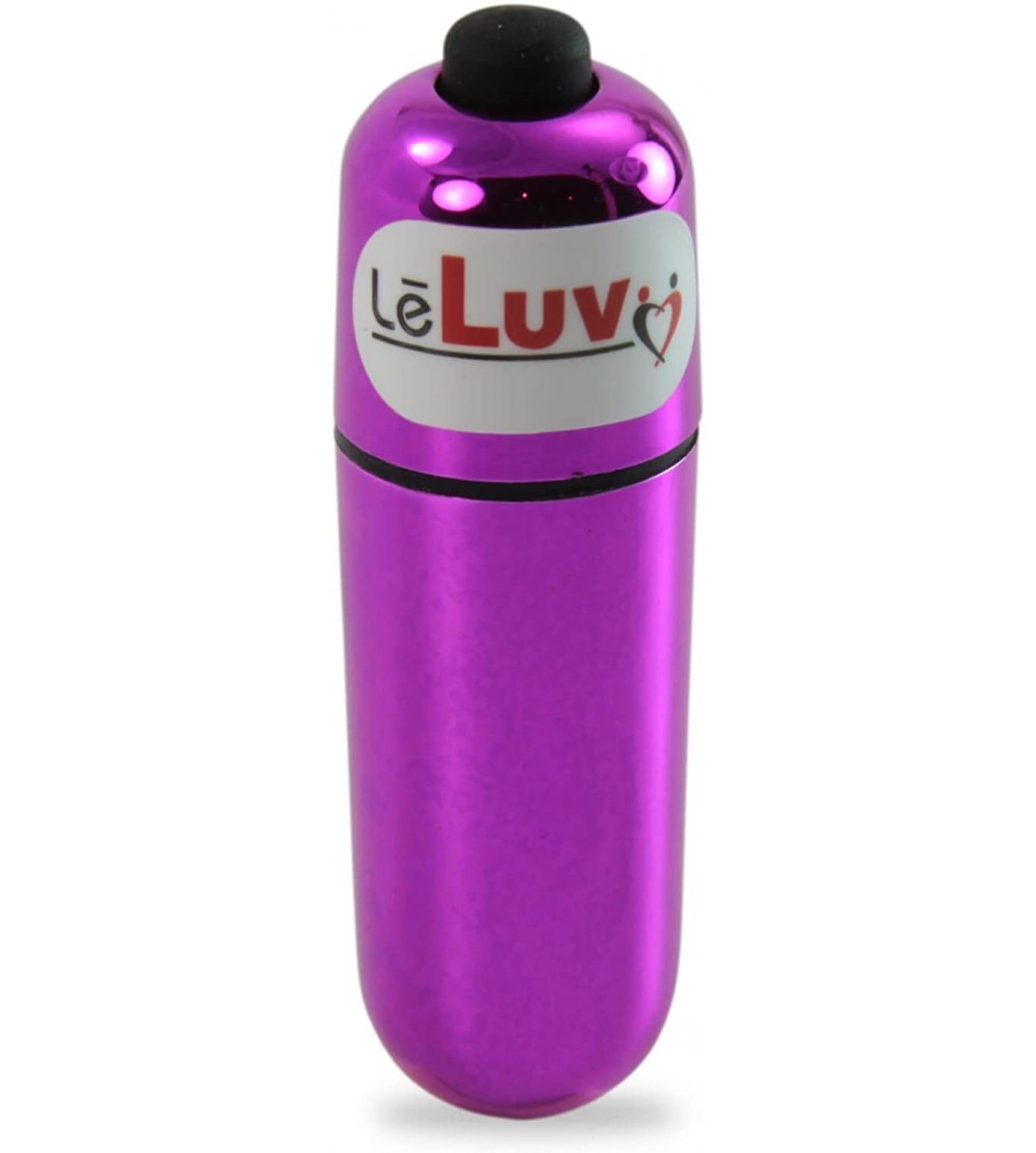 Anal Sex Toys Mini Bullet Vibrator 2.25 inch Compact Powerful Discreet Purple - Purple - CR18ZWLYLSK $7.98