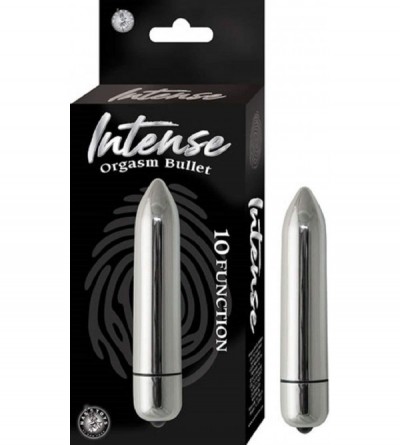 Vibrators Intense Orgasm Bullet (Silver) - Silver - CD18H0NZ9ZC $9.41