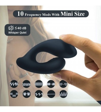 Vibrators Powerful Soft Vibrating Male Prostate Massager Anal Butt Plug Dildo Vibrator Sex Toys 10 Modes Remote Control vibra...