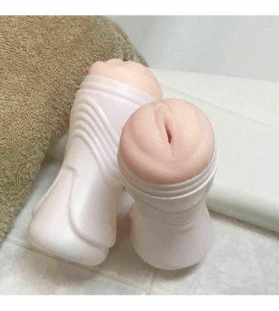 Male Masturbators Male Masturbator Pocket Soft Tight Pussy Cup Realistic Vagina Men's Sex Toy - Virgin Girl - CB19IN47UTL $12.38