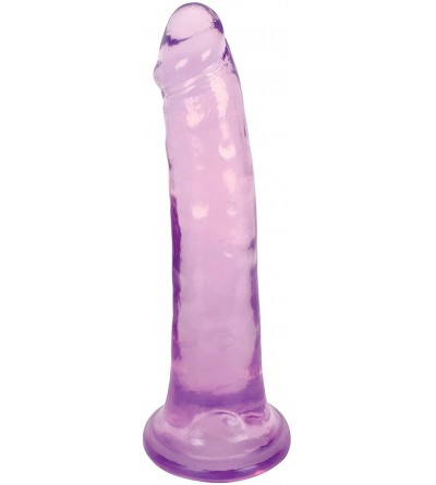 Dildos 8 Inch Purple Ice Dildo (Made in USA) - CN196GLO2NG $31.06