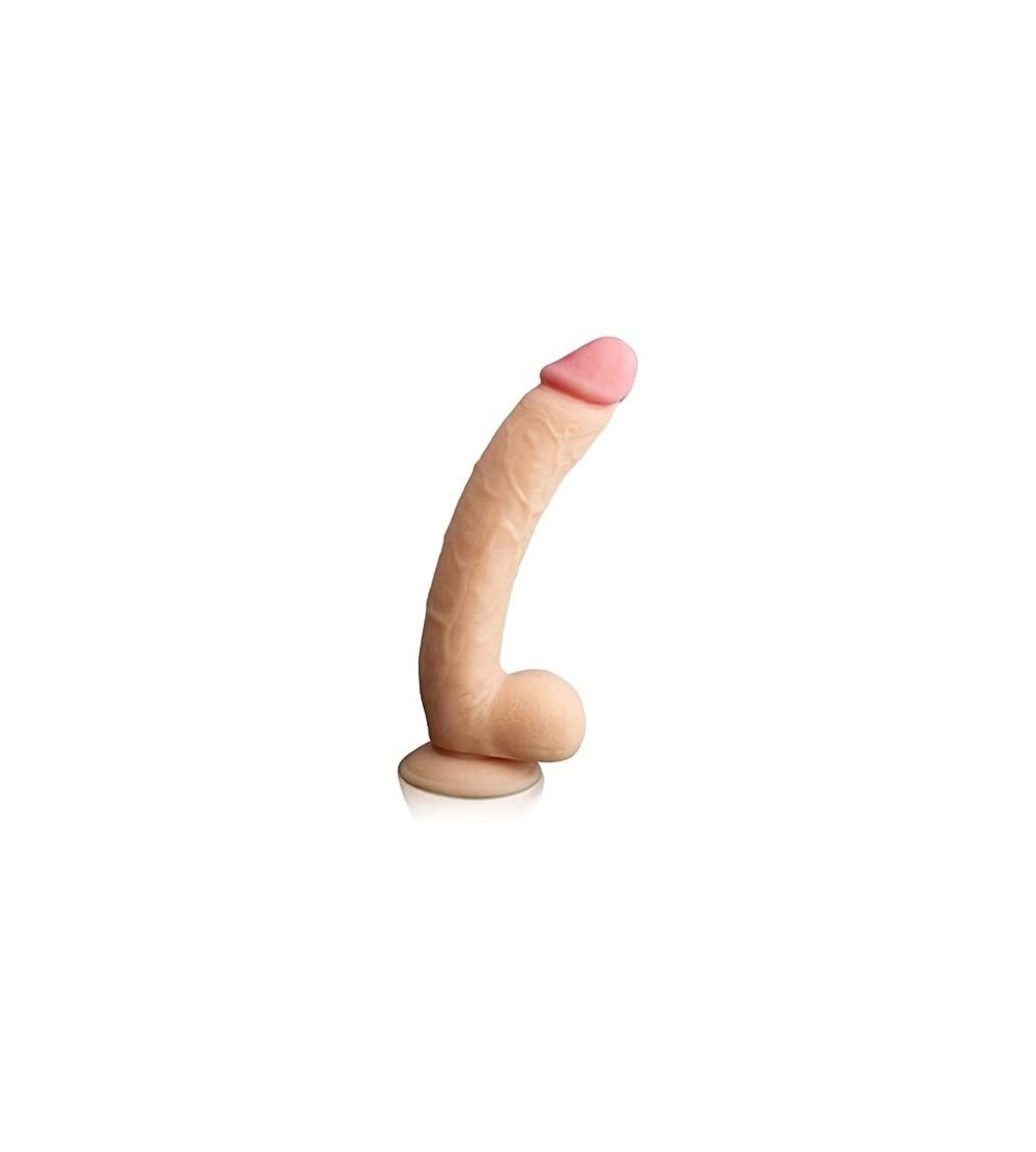 Dildos Big Dick Dirk Dildo the Porn Star Molded Huge 11.5 Inch Realistic Flesh Lifelike Penis with Suction Cup- Strap On Sex ...