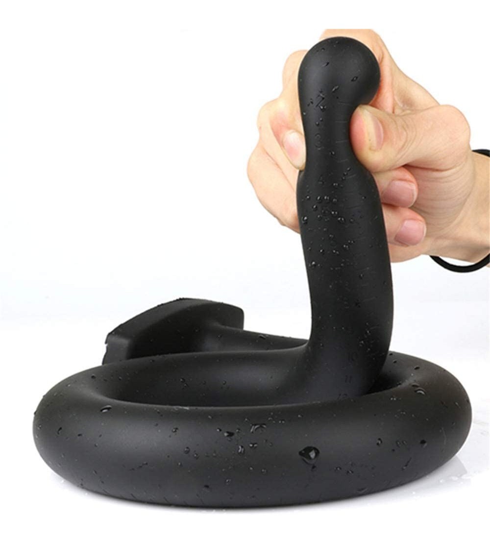 Anal Sex Toys Super Long Amal Plug Unisex B-ǔTt Backfield Plug Happy Beginner Training Extended Massager (Black- 70cm(27.56")...