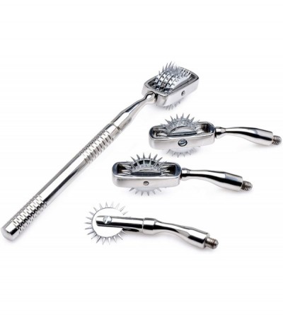 Paddles, Whips & Ticklers Deluxe Wartenberg Wheel Set with Travel Case - CN18XT2IS6T $81.26