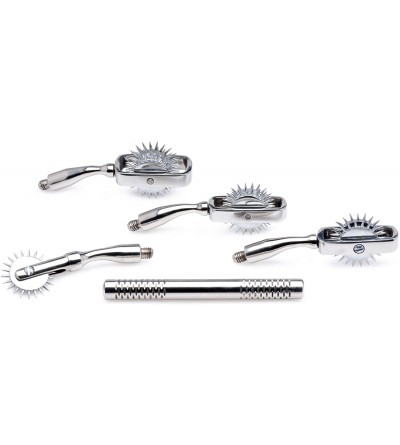 Paddles, Whips & Ticklers Deluxe Wartenberg Wheel Set with Travel Case - CN18XT2IS6T $40.63