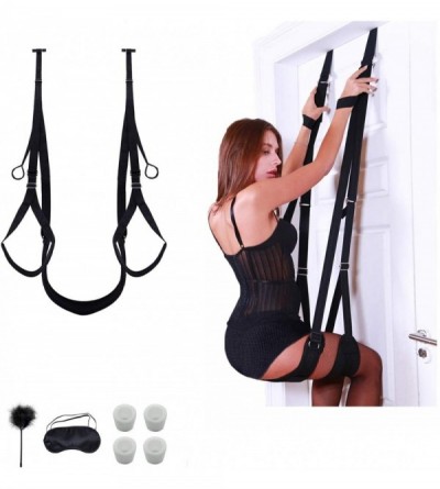Sex Furniture Door Sex Swing for Adult Slings and Swings Restraint Bondage Kit for Couples with Adjustable Straps Toy Play - ...