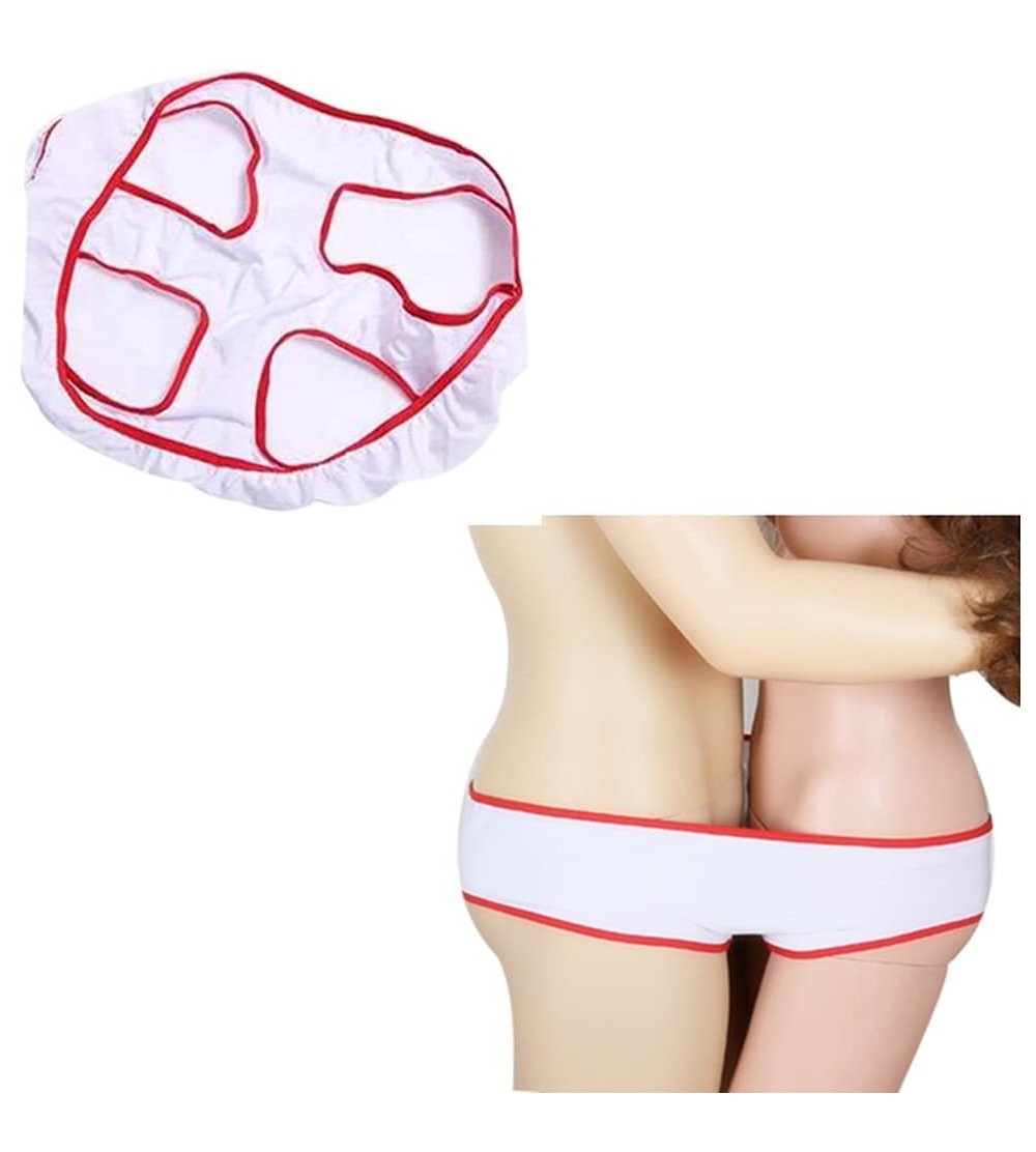 Novelties 2 Person Hot Sexy Fun Fundie Underwear Panties for Couples Bachelorette - CL11KA6G14J $7.37