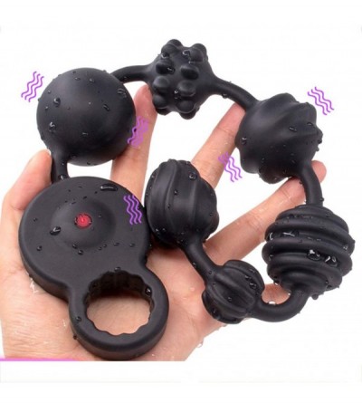 Vibrators anal vibrator Beads balls with Three motors- Sex vibrator silicone anal plug stimulator- anal massager butt plug se...