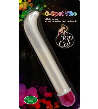 Vibrators Multispeed G Spot Vibe- 7.5 Inch- Stunning Silver and Pink - CX11CGAINKH $5.44