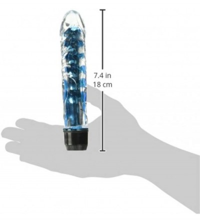 Anal Sex Toys Shimmer Core Metallic Vibrator- Blue - CZ116IR4RRX $7.70