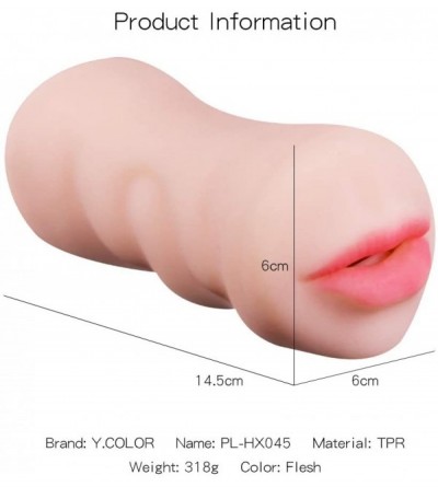 Sex Dolls Male Masturbators Sex Doll for Men Masturbation- Hands-Free Male Doll with Textured Anal Mounth (5.7 x 2.3 x 2.3 in...