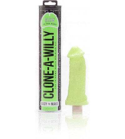 Dildos Silicone Penis Casting Kit for Glow In The Dark Dildo (Green) - Green - CV1121C95GR $26.73