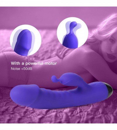 Vibrators Rabbit G-Spot Vibrator Massager for Relaxation-10 Modes-Purple -Perfect Valentine's Day Gift - C918ZIH2CMY $22.97