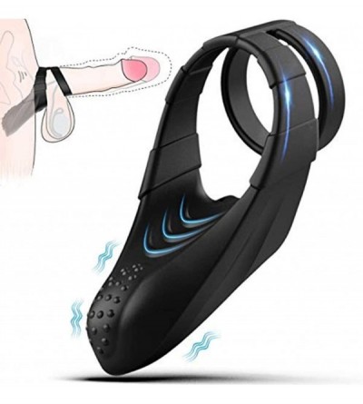 Penis Rings for Men Couples Delay Men's Adult Toys Ví'bratión Modes Rooster Cockring Indulge Your Desires Personal Body Vibra...