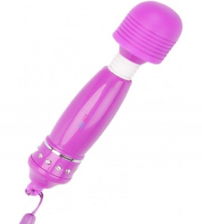 Vibrators Portable Waterproof Mini Wand Massager-Purple - CO18ID7YUAY $11.11