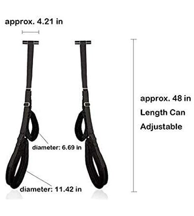 Sex Furniture Indoor Door Swing Set-Soft Comfortable Strap Swing Cuffs for Women Couples Game Play Sê&x Hanging Swing Set On ...