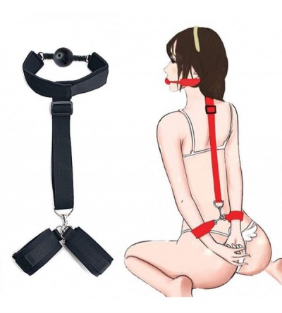 Restraints BDSM Bondage Restraint Bondage Fetish Slave Handcuffs & Ankle Cuffs Adult Erotic Sex Toys for Woman Couples Games ...