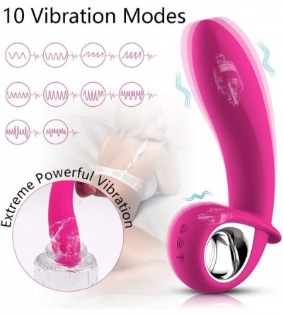 Vibrators G-spot Automatically Inflatable Vibrator Sex Toy for Vaginal or Anal Orgasm- 10 Frequency Silicone Expand Stimulato...