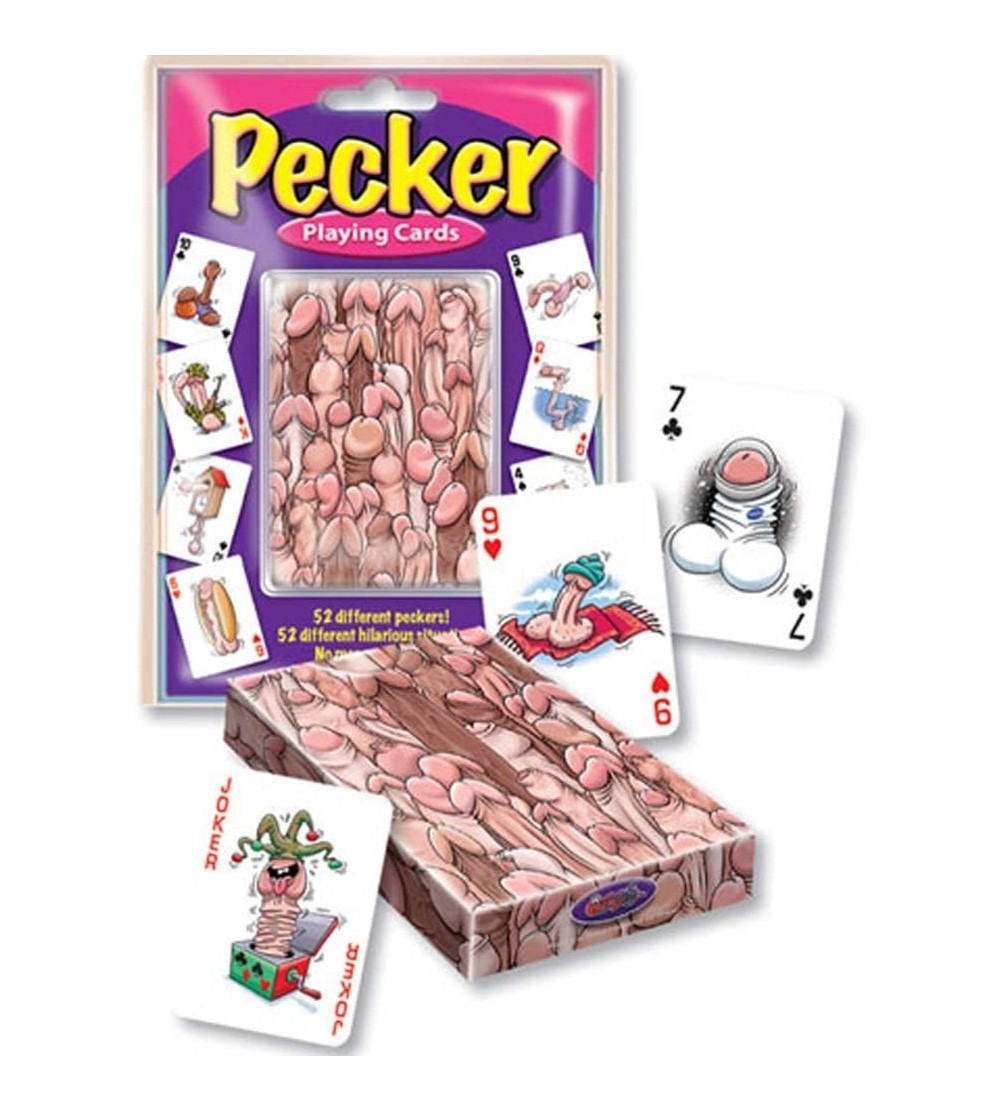 Novelties Pecker Playing Cards - CG113GD9OZH $7.80