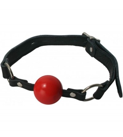 Gags & Muzzles Classic Locking Ball Gag- Red - Red - CA11FMN5SRR $19.94