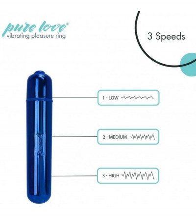 Penis Rings Vibrating Cock Ring- Waterproof Penis Ring with Multi-speed Bullet- Erection Enhancer and Clitoral Stimulator Adu...