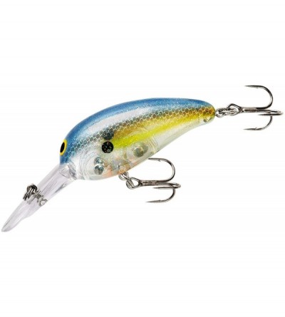 Anal Sex Toys Lures Middle N Mid-Depth Crankbait Bass Fishing Lure- 3/8 Ounce- 2 Inch - Clear Sexy Shad - CU116A96AOF $21.94