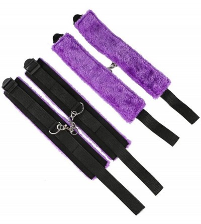 Paddles, Whips & Ticklers 23pcs Leather BSDM Toys for Couples Paddle Toy for Men Women - Purple - C8193DWQU62 $39.06
