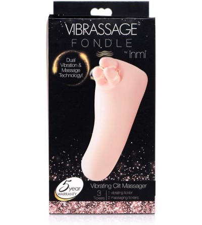 Vibrators Vibra-Massage Fondle Silicone Vibrating Clit Massager - CS18W5TW5G9 $49.56