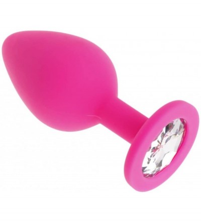 Anal Sex Toys Women Female Amal Pluģ Silicone Adullt Sxx Toys - Pink - CM196C66MNO $23.45