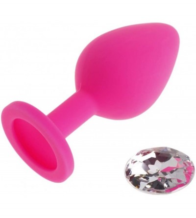 Anal Sex Toys Women Female Amal Pluģ Silicone Adullt Sxx Toys - Pink - CM196C66MNO $6.09