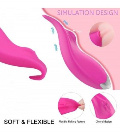 Vibrators Sex Toys Clitoral Vibrator Small Tongue Licking External Massager Sensual Games Oral Adult Toy for Virgin Foreplay ...