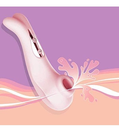 Vibrators Clitoral Nipple Sucking Vibrator- G Spot Clit Vibrators Waterproof 10 Suction Patterns Tongue Rechargeable Stimulat...