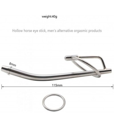 Catheters & Sounds Male Electric Shock Urethral Sound Urethral Plug Electro Sex Urinary Dilator Medical Grade Stainless Steel...