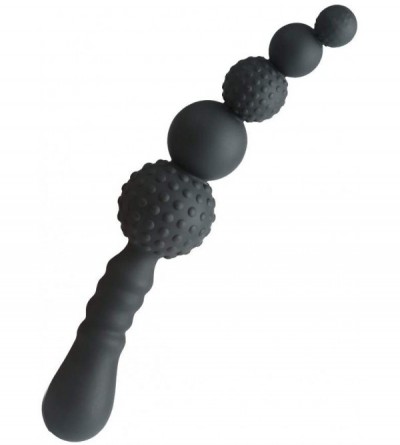 Anal Sex Toys Anal Beads- Silicone Anal Butt Plug with Safe Handle and Particles G-spot Massager for Men Women - CV18WQGAUM4 ...