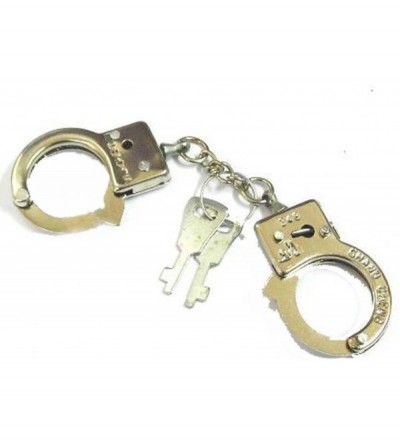 Restraints Metal Chrome Thumb Cuffs with 2 Keys - Handcuffs for Fingers - C311QS5XE97 $18.91
